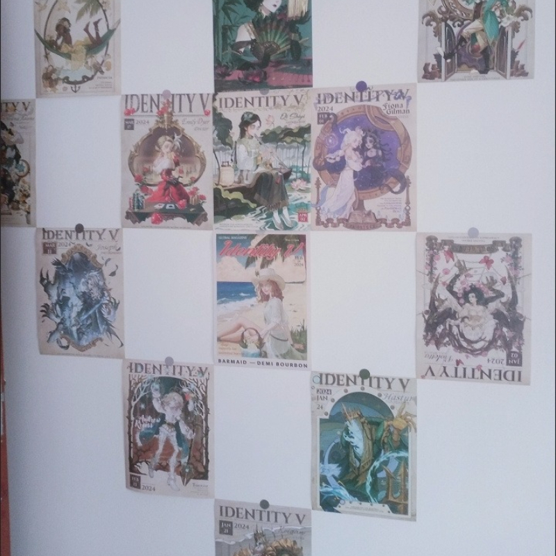 Identity V series game poster  - Anime Related Merchandise review and price