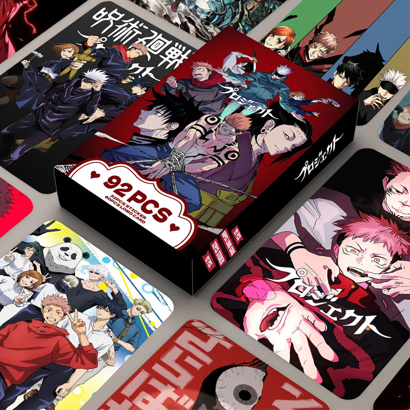 92 Pcs Cards Jujutsu Kaisen Do - Anime Merchandise Japan review and price