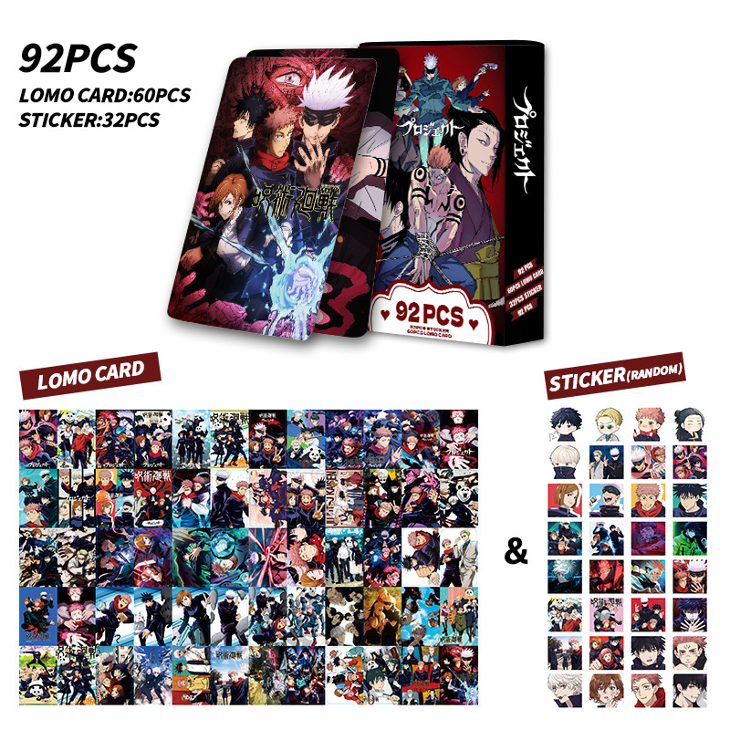 92 Pcs Cards Jujutsu Kaisen Do - Anime Merchandise Japan review and price