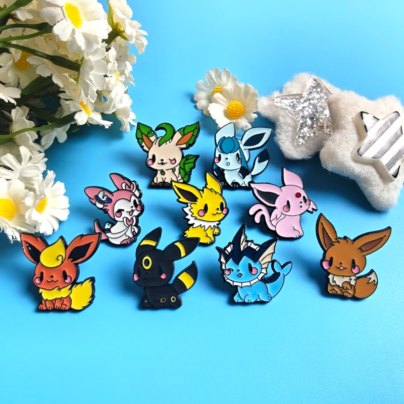 Hot 9 Pcs Anime Elf Brooch Set - Enamel Pin Set review and price