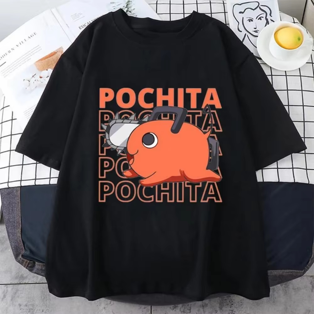 Chainsaw Man Pochita T-Shirt - - Anime Merch Shopping review and price