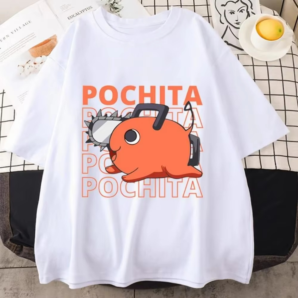 Chainsaw Man Pochita T-Shirt - - Anime Merch Shopping review and price