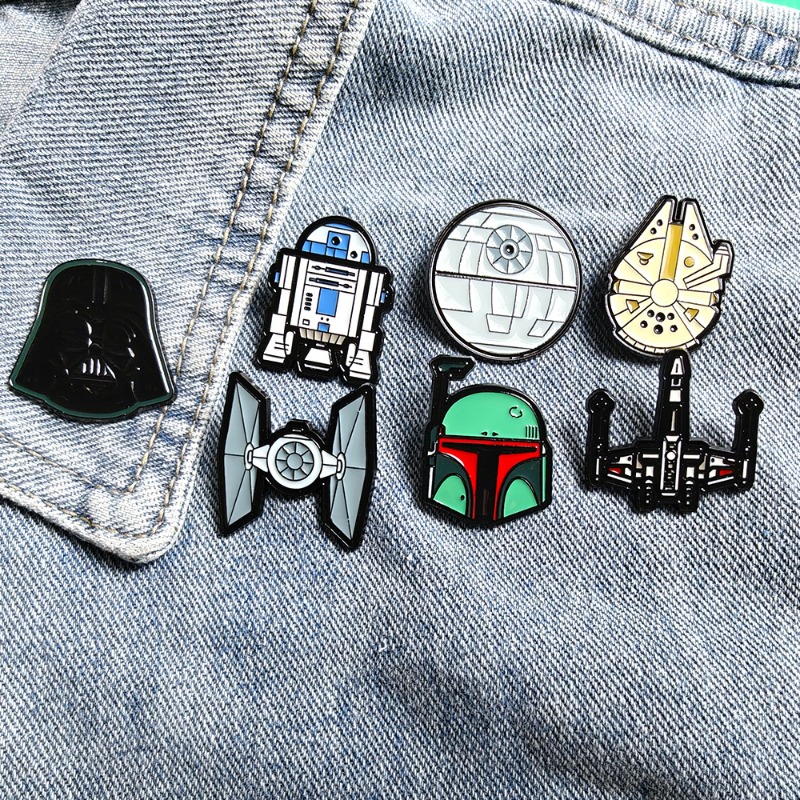 5/6/7pcs Cute Monster Brooche  - Enamel Pin Set review and price