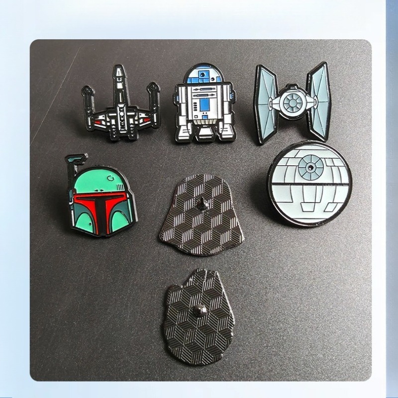 5/6/7pcs Cute Monster Brooche  - Enamel Pin Set review and price