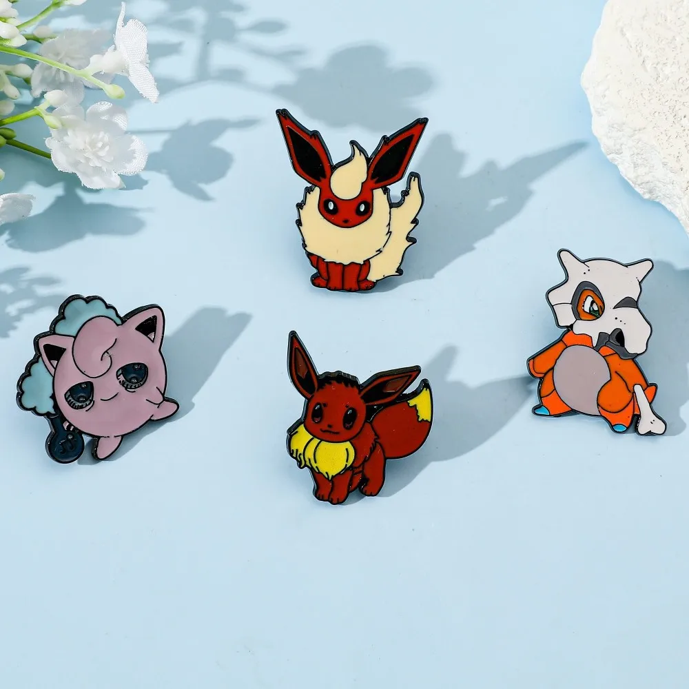 4 Pcs Characters Cartoon Brooc - Enamel Pin Set review and price