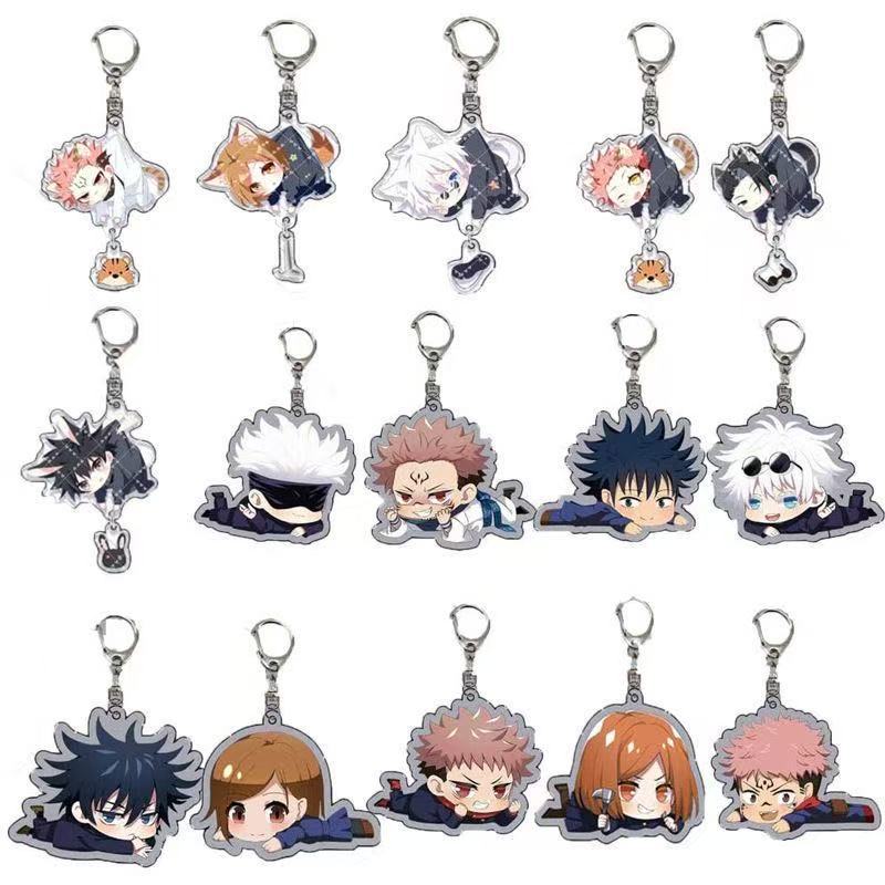 New Jujutsu Kaisen Acrylic Key - Gojo Anime Merchandise review and price