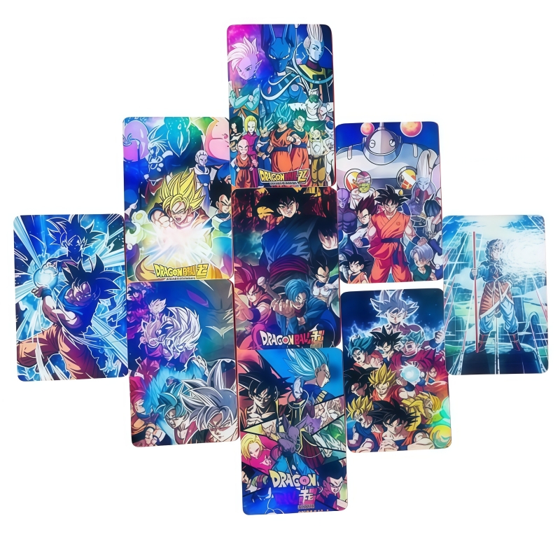 50pcs Dragon Ball holographic  - Anime Merchandise Japan review and price